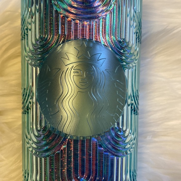 NEW ~ STARBUCKS IRIDESCENT MERMAID VENTI 24 oz TUMBLER - Picture 6 of 8